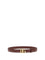 Dolce & Gabbana Calfskin Belt with DG logo - Burgundy