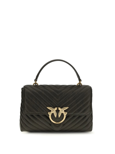 Pinko Love Lady Handbag - Green Mud-Antique Gold