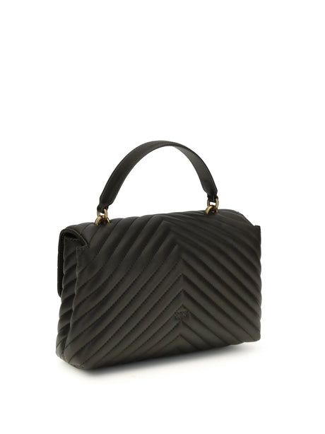 Pinko Love Lady Handbag - Green Mud-Antique Gold