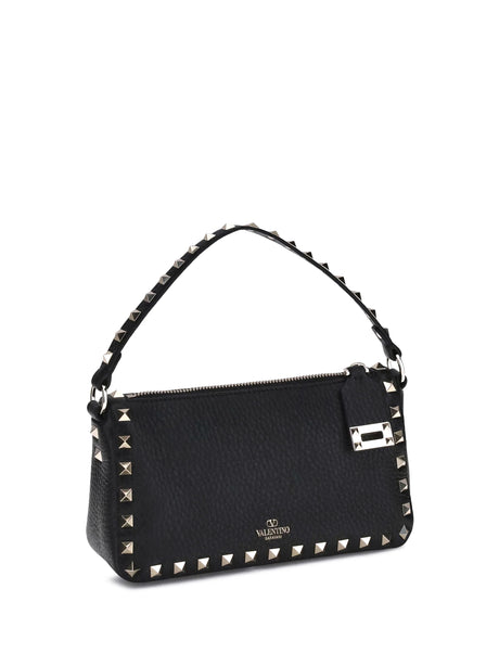 Valentino Garavani Small Rockstud Shoulder Bag - Black