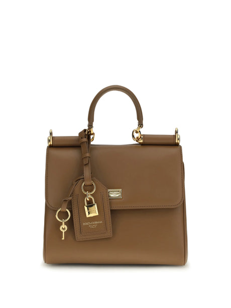 Dolce & Gabbana My Sicily Handbag - Caramello