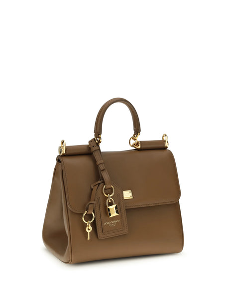 Dolce & Gabbana My Sicily Handbag - Caramello