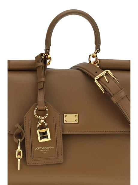 Dolce & Gabbana My Sicily Handbag - Caramello