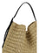 Toteme Paper raffia Tote Shoulder Bag - Natural