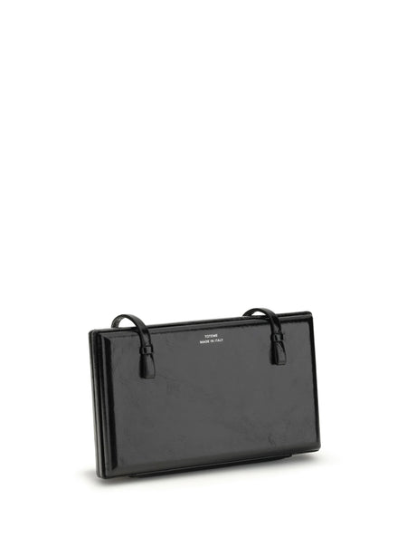 Toteme Naplack Cocktail Shoulder Bag - Black