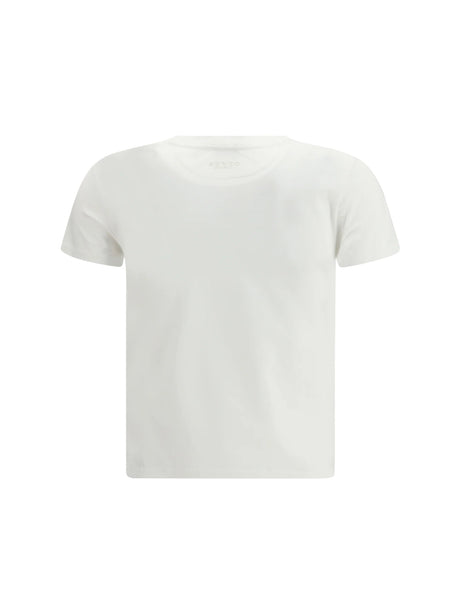 Kenzo Cotton T-shirt with the embroidered “Wild Tiger” - Off White