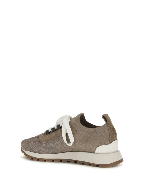 Brunello Cucinelli Cotton Sneakers - Nutshell