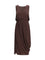 Lemaire Draped midi Dress - Fig