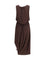 Lemaire Draped midi Dress - Fig