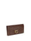 Pinko Love medium Clutch Bag - Burgundy Wine-Antique Gold