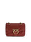 Pinko Love Baby Shoulder Bag - Red Dark-Antique Gold