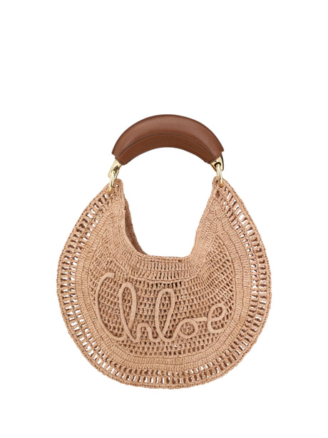 Chloé Summer Banana Shoulder Bag - Summery Beige