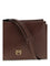 Pinko One Two Three mini Shoulder Bag - Burgundy Wine-Antique Gold