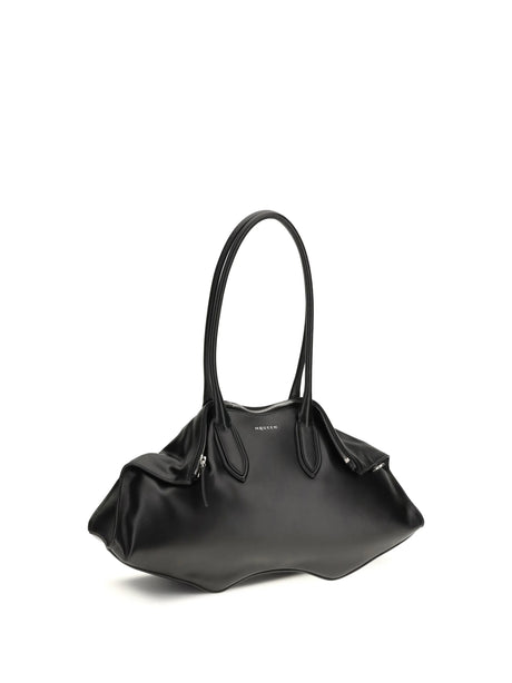 Alexander Mcqueen Manta Shoulder Bag - Black/Silver