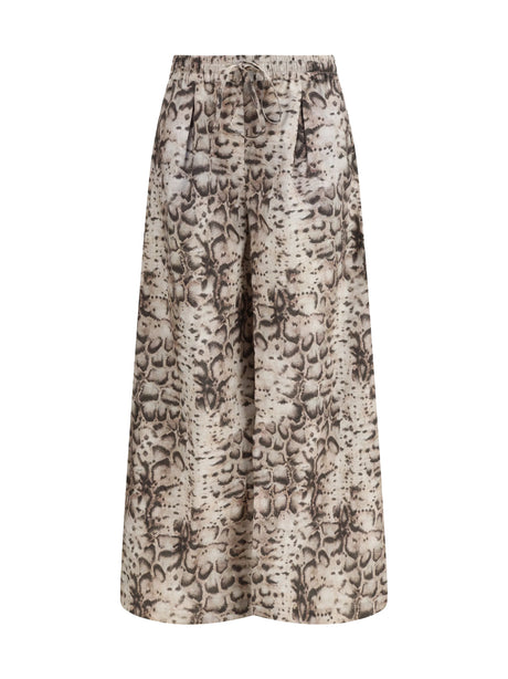 Pinko Gussola Pants - Beige/Black