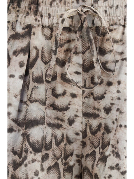 Pinko Gussola Pants - Beige/Black