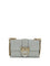 Pinko Love One small Shoulder Bag - Grey Pearl-Antique Gold
