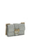 Pinko Love One small Shoulder Bag - Grey Pearl-Antique Gold