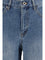 Self-Portrait Straight-leg Jeans with all-over rhinestones - Blue
