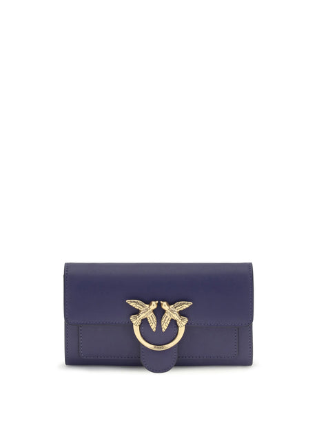Pinko Love One Wallet - Purple Antique