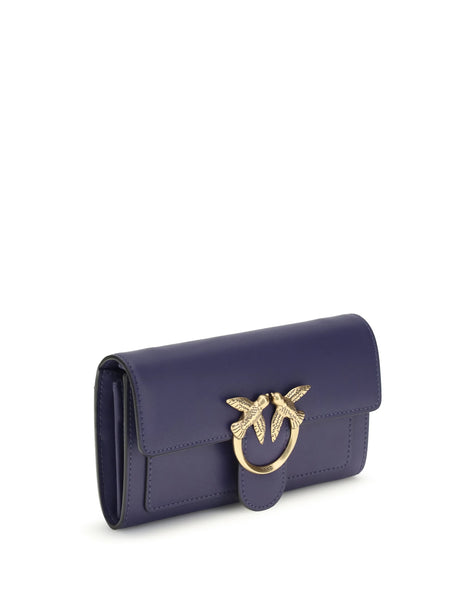 Pinko Love One Wallet - Purple Antique
