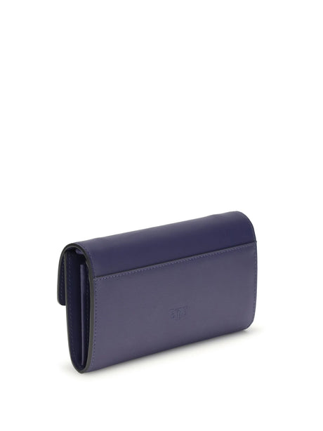 Pinko Love One Wallet - Purple Antique