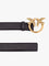 Pinko Berry leather belt - Nero