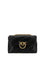 Pinko Love Classic leather Shoulder Bag - Black-Antique Gold
