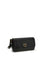 Pinko Baguette Soft Shoulder Bag - Black-Antique Gold