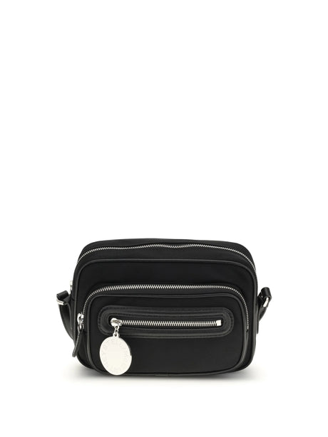 Stella Mccartney Dartmoor Shoulder Bag in Econyl - Ultra Black