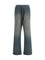 Golden Goose Sweatpants with shaded design - Bleached Washed Black