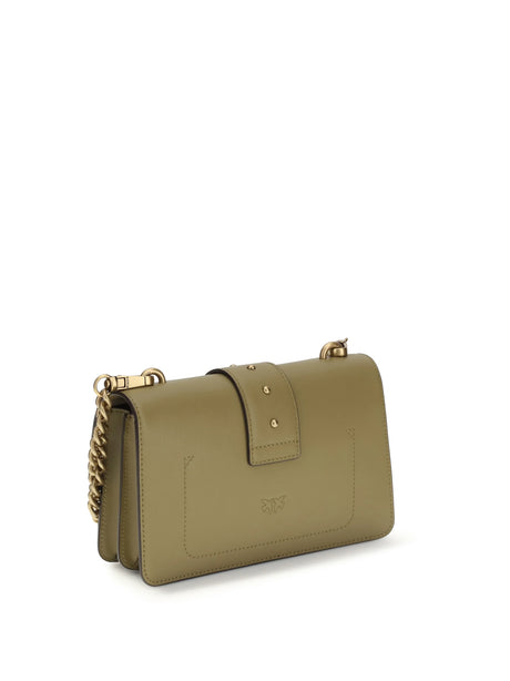 Pinko Love One small Shoulder Bag - Green Canguro