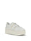 Valentino Garavani Rockstud Untitled Flatform Sneakers - White/White/White