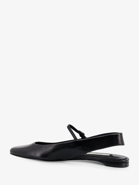 Toteme Leather ballerinas - Black