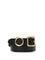 Jacquemus Leather Regalo Belt - Black