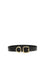 Jacquemus Leather Regalo Belt - Black