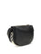 Burberry Embossed leather Shoulder Bag with logo patch - Black