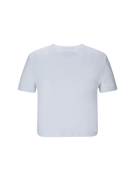 Fendi Cotton T-shirt with logo - White