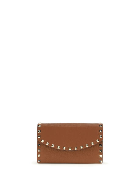 Valentino Garavani Rockstud chain Wallet - Selleria