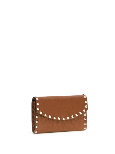 Valentino Garavani Rockstud chain Wallet - Selleria