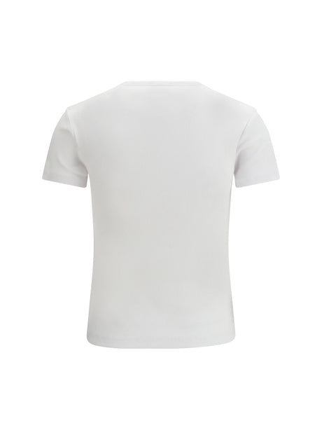 Off-White Off Stamp Rib Basic T-shirt - White-Black