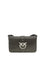 Pinko Love One Shoulder Bag - Green Mud-Old Silver