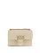 Pinko Mini Love Shoulder Bag - Beige-Grey Smoke-Antique Gold