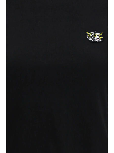 Kenzo Cotton T-shirt with the embroidered “Wild Tiger” - Black
