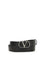 Valentino Garavani Vlogo Signature leather Belt - Black
