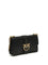 Pinko One Simply Love Bag One Shoulder Bag - Black-Antique Gold