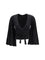Jacquemus Paysan Wrap Top - Black