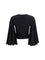 Jacquemus Paysan Wrap Top - Black