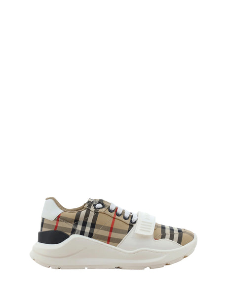Burberry New Regis Sneakers - Archive Beige Ip Chk