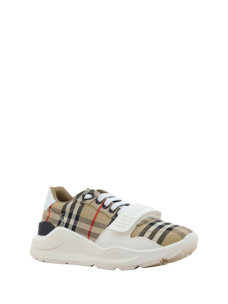 Burberry New Regis Sneakers - Archive Beige Ip Chk